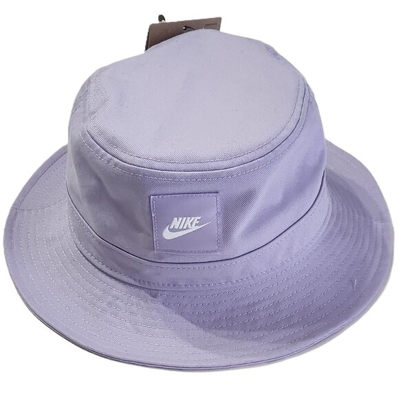 Nike Kids' Unisex Apex Futura Bucket Hat - Hydrangeas/White - One Size - Picture 1 of 2